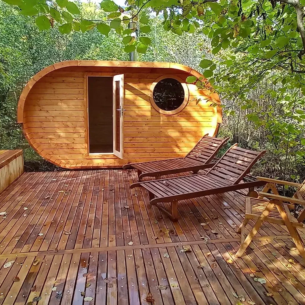 velká finská sauna v Loučné